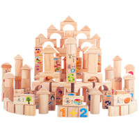 CMumm 木妈妈 JM-002 数字汉字积木 100颗粒