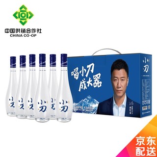 小刀酒 白酒整箱 非遗酿造浓香型白酒 口粮酒粮食酒 沧州特产 42度醇香 500ml*6瓶