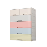 NA FEN AI 纳份爱 抽屉式收纳柜 6层 60*35*99cm 马卡龙