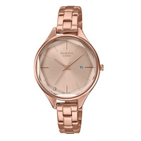 CASIO 卡西欧 SHEEN简约系列 31毫米石英腕表 SHE-4062PG-4A