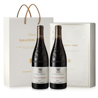 法国原瓶进口红酒罗纳河谷AOC干红葡萄吉恭达斯 双支装