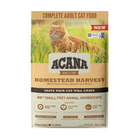 20点开始：ACANA 爱肯拿 丰收家园成猫猫粮 4.5kg