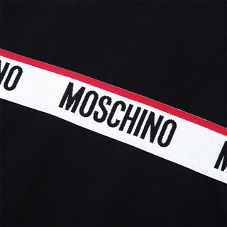 MOSCHINO 莫斯奇诺 男士连帽卫衣 A171281040555 黑色 XS