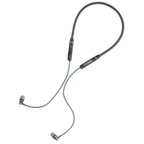 HYUNDAI 现代影音 HY-E13 入耳式颈挂式蓝牙耳机 黑色