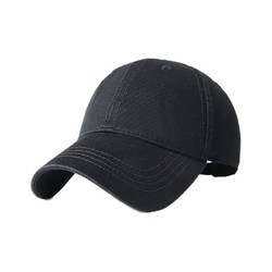 CACUSS 男女款棒球帽 B0061 黑色 中号