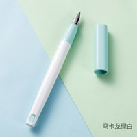 OASO 优尚 钢笔小学生三年级练字钢笔  0.38mm 马卡龙绿白
