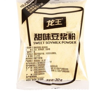 龙王食品 豆浆粉 甜味 30g*7袋