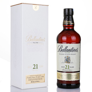 Ballantine's 百龄坛 21年 调和 苏格兰威士忌 700ml 礼盒装