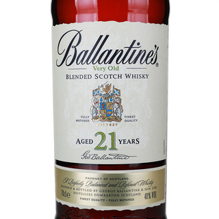 Ballantine's 百龄坛 21年 调和 苏格兰威士忌 700ml 礼盒装
