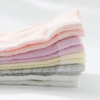 PLUS会员、有券的上：全棉时代 婴童春夏精梳棉袜子 5双
