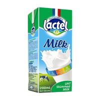lactel 兰特 脱脂牛奶 200ml*48瓶
