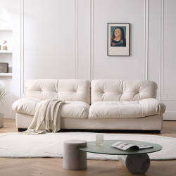 莲花兰馨baxter云朵布艺沙发双人位18m