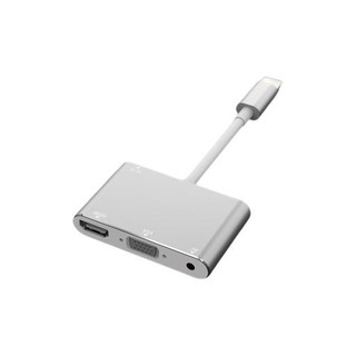 pzoz 派兹 Lightning转HDMI/VGA/3.5mm 转接线