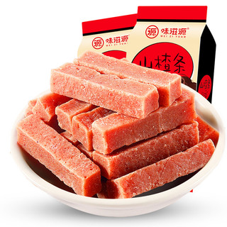 weiziyuan 味滋源 山楂条120g休闲零食品山楂片干糕果丹皮山楂制品网红果干