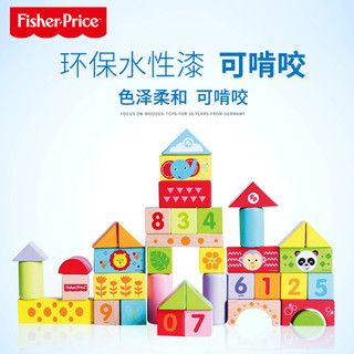 Fisher-Price 儿童益智早教拼装积木