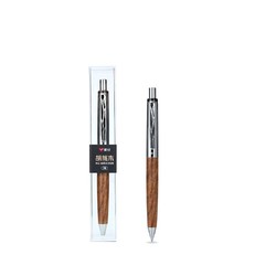 AIHAO 爱好 M6 低重心自动铅笔 胡桃木 0.5mm 单支装