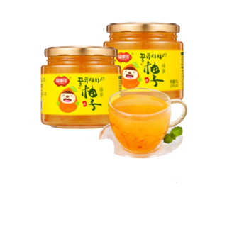 蜂蜜柚子茶 500g*2瓶