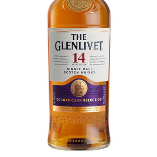 THE GLENLIVET 格兰威特 14年 苏格兰 单一麦芽威士忌 40%vol 700ml