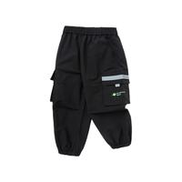 balabala 巴拉巴拉 208122108114-90001 男童长裤 黑色 100cm