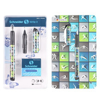 Schneider 施耐德 钢笔 美丽系列 运动汇 F尖 双笔尖套装