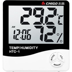 CHIGO 志高 带日期显示 精准温湿度计 基础版