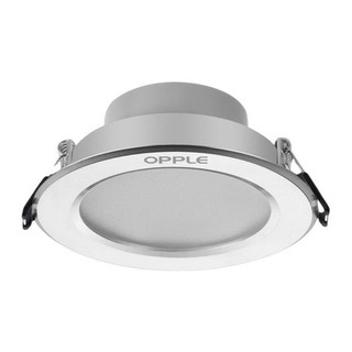 OPPLE 欧普照明 LED吊顶筒灯 3W 砂银 开孔8-9cm