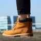 Timberland 女鞋户外高帮大黄靴