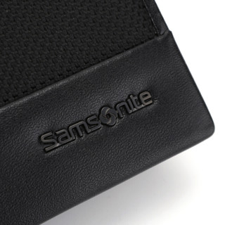 Samsonite 新秀丽 Y-CITIZEN系列 男士钱包 TK6*09004 短款 黑色