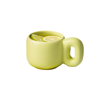 RELEA 物生物 泡泡陶瓷杯 500ml 凝香抹茶