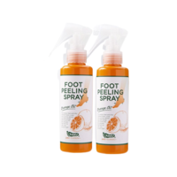 Foot Medi footmedi足部去角质喷雾脚后跟死皮老茧搓脚神器110ml*2