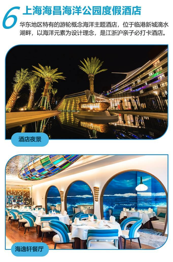 亲子必打卡，水下动物世界！上海海昌海洋公园度假酒店 高级房/家庭房1晚含双人门票