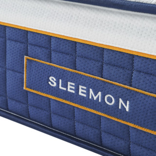 Sleemon 喜临门·城市爱情 蝶梦Dream 乳胶弹簧床垫 蓝+黄色 150*200*25cm