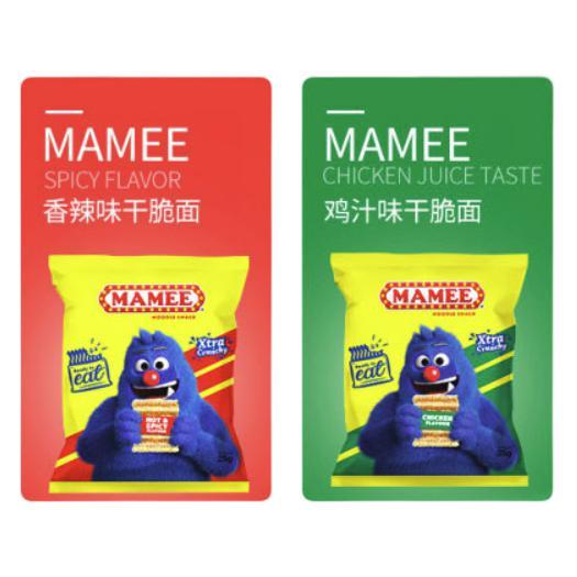 MAMEE 妈咪牌 干吃面组合装 2口味 25g*24袋（香辣味25g*16袋+鸡汁味25g*8袋）