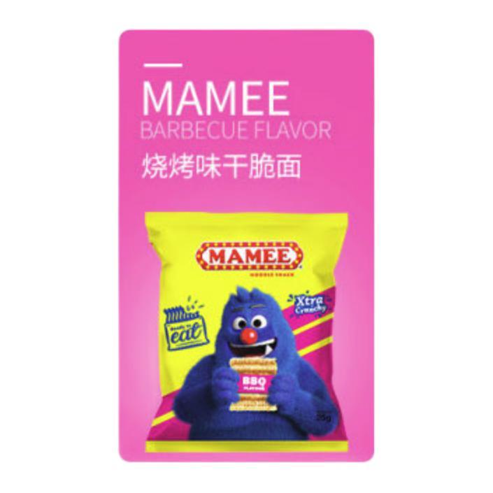 MAMEE 妈咪牌 干吃面 烧烤味 25g*24袋