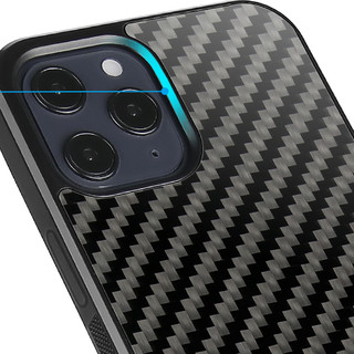 MONOCARBON 墨罗 iPhone 12 Mini 碳纤维手机壳 黑色