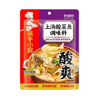 88VIP：筷手小厨 上汤酸菜鱼调味料 360g