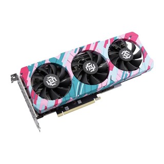 ZOTAC 索泰 GeForce RTX3050-8GD6 X-GAMING OC 显卡 8GB 蓝粉色