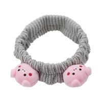 she’s colour SC8704 小猪洗脸发箍 灰色