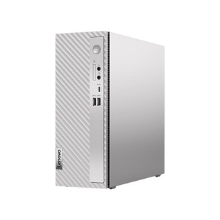 Lenovo 联想 天逸 510S 十二代酷睿版 21.45英寸 商用台式机 银白色 (酷睿i5-12400、核芯显卡、8GB、256GB SSD+1TB HDD、风冷)