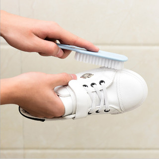 万月 鞋刷子家用洗鞋清洗板刷软毛刷子清洁塑料刷 2个装