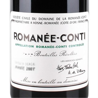 罗曼尼康帝酒园 DOMAINE DE LA ROMANEE-CONTI 罗曼尼·康帝酒庄 法国勃艮第 干红葡萄酒 2006年 750ml