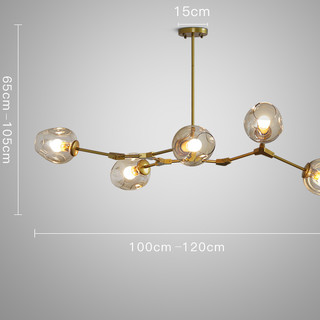 设计师的灯 分子吊灯