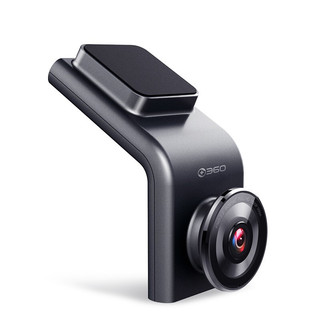 360 G300 行车记录仪 单镜头 黑灰色+降压线