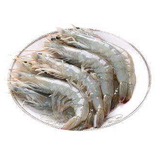OCEAN FAMILY 大洋世家 厄瓜多尔白虾 单只100-120g 2kg