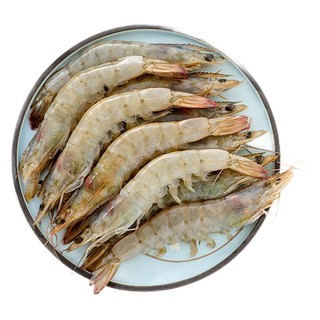 大洋世家 厄瓜多尔白虾 单只70-90g 1.5kg