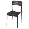 IKEA 宜家 ADDE阿德 IKEA00000539 家用靠背餐椅 黑色