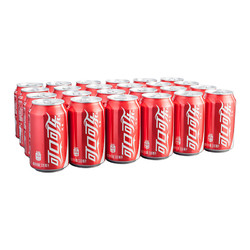Coca-Cola 可口可乐 330ml*24罐柠檬味汽水易拉罐碳酸饮料整箱雪碧特价可批