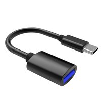 颖果 Type-C转USB3.0 转接线 黑色