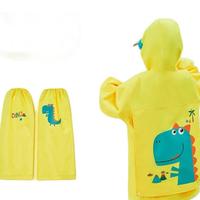 lemonkid 柠檬宝宝 LE020518 儿童书包位雨衣+腿套 黄色恐龙 L