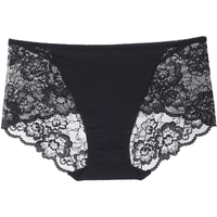 Ordifen 欧迪芬 女士蕾丝三角内裤套装 XK1A22 2条装(妃粉色+黑色) L